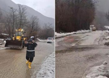 Poplava i odron paralizirali prometnicu Blidinje – Jablanica