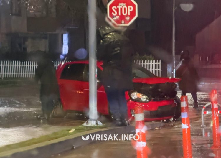 Prometna nezgoda kod stadiona u Širokom Brijegu