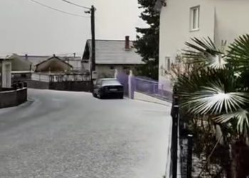 Mostar večeras očekuje snijeg, počeo padati u Bijelom Polju