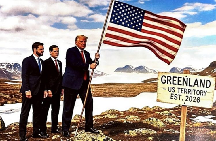 Trump objavio sliku o Grenlandu: Moramo ga imati