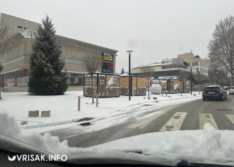 Široki Brijeg: Snijeg zabijelio ceste, pogledajte kako izgleda