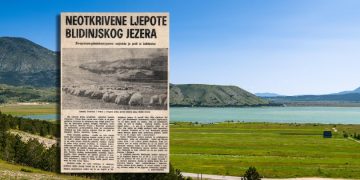 Zanimljiv tekst iz prošlosti: Neotkrivene ljepote Blidinjskog jezera