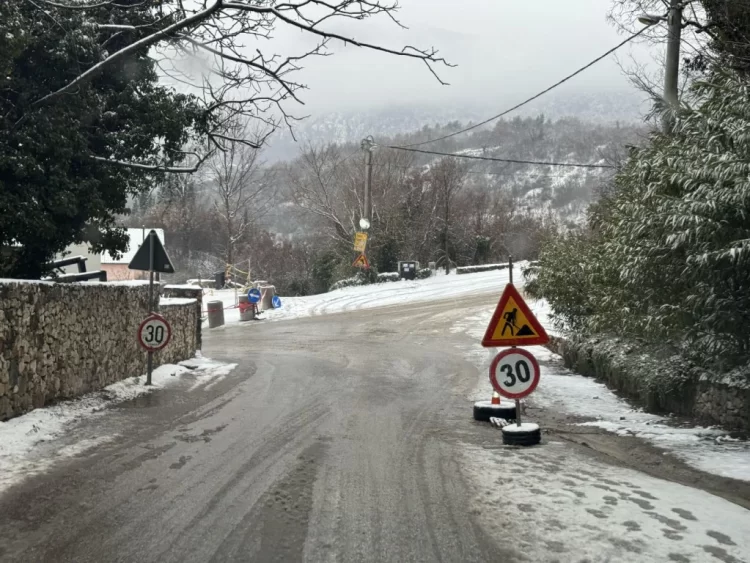 Cesta Cim – Goranci otvorena jednom trakom, vožnja uz ograničenja