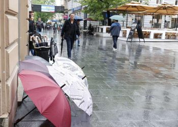 Oblačno uz padavine, zatim zahlađenje: Od utorka naglo zatopljenje