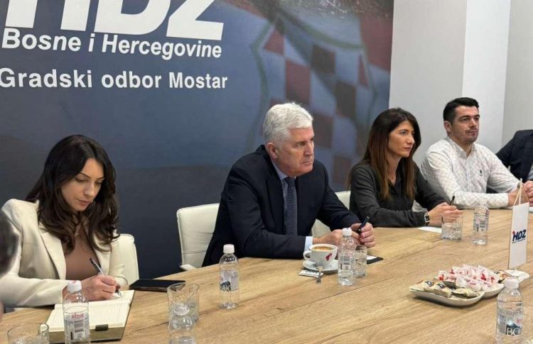 Predsjedništvo GO HDZ-a BiH Mostar: Razvoj grada i snažna potpora institucijama hrvatskog naroda