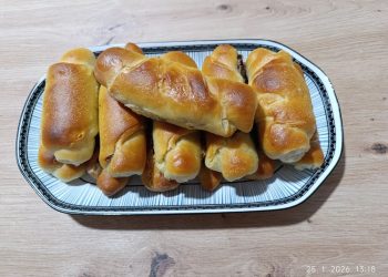 Recept za slatke punjene rolice od dizanog tijesta