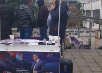 (VIDEO) Vučićeve pristaše u Beogradu pustile Thompsonovu pjesmu