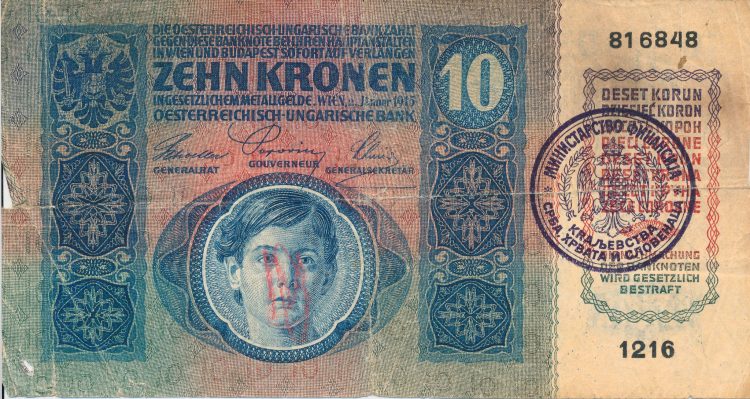Iz prošlosti Širokog Brijega: Uvođenje biljegovanja novčanica 1919. godine