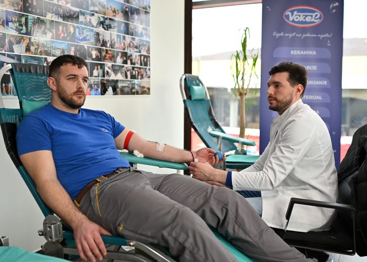 Posušje: 25 doza krvi prikupljeno u akciji tvrtke Vokel d.o.o.