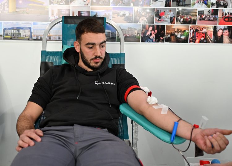 Posušje: 25 doza krvi prikupljeno u akciji tvrtke Vokel d.o.o.