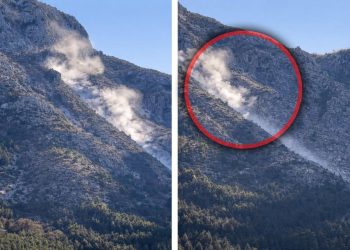 (VIDEO) Kiša koja pada od Božića i potresi doveli do kamene lavine na Biokovu