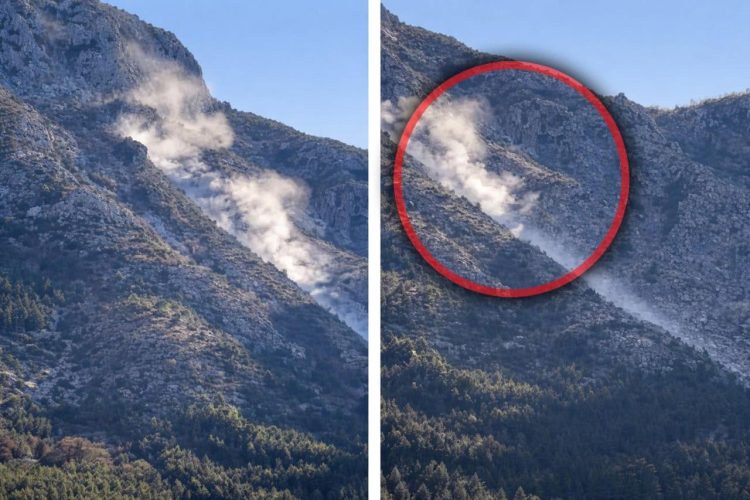 (VIDEO) Kiša koja pada od Božića i potresi doveli do kamene lavine na Biokovu