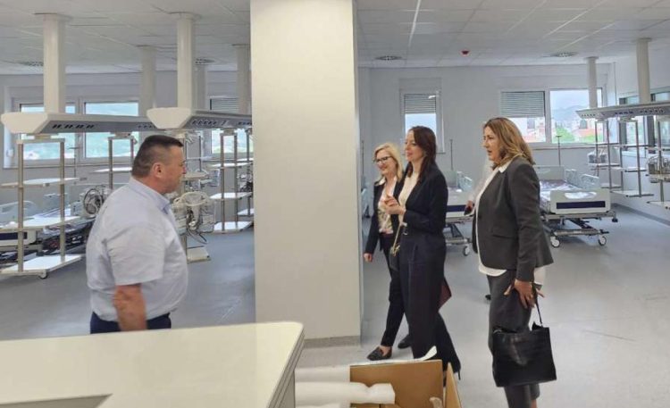 Ministrica civilnih poslova BiH Dubravka Bošnjak posjetila SKB Mostar: Priprema za prvu transplantaciju bubrega