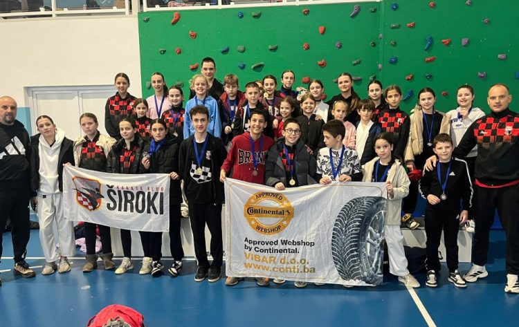 Članovi Karate kluba Široki osvojili 36 medalja