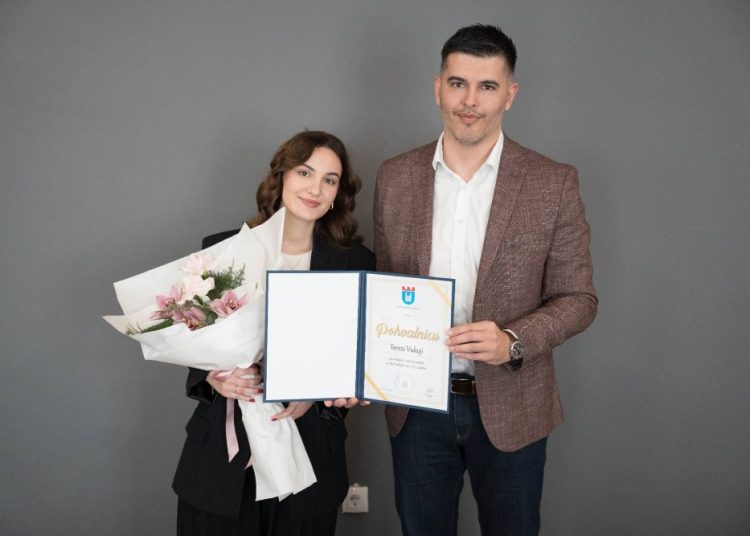 Gradonačelnik Pavković upriličio svečani prijem i nagradio najuspješnije širokobriješke studente