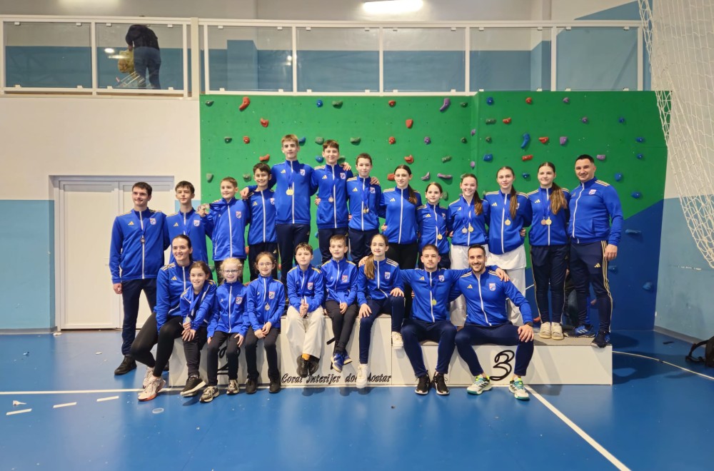 Karate klub Široki Brijeg najuspješniji klub na 1. Kolu Lige Hercegovine