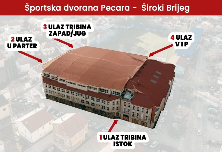Donosimo plan ulaza na koncert Marka Perkovića Thompsona u Širokom Brijegu