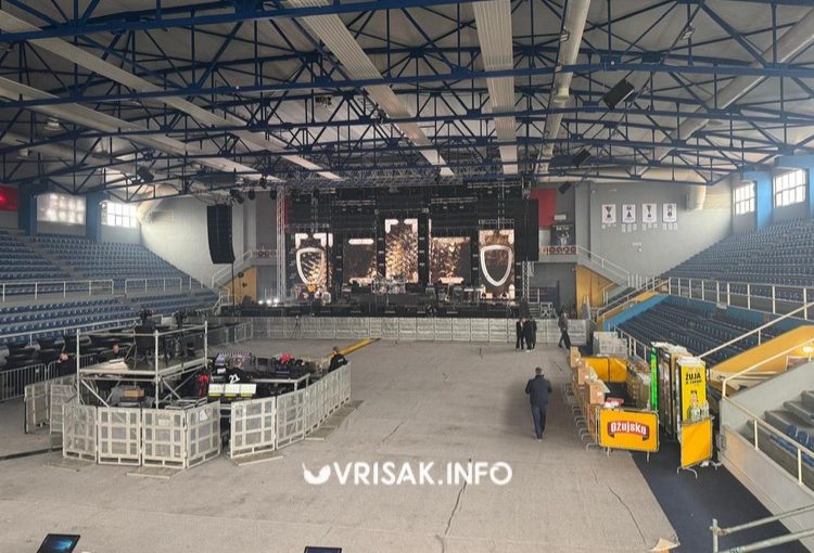 (VIDEO) Sve je spremno: Evo kako će izgledati Pecara za večerašnji koncert Thompsona