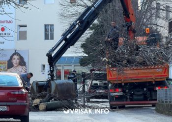 Široki Brijeg: Krunina strana puštena u promet, ispilana stabla
