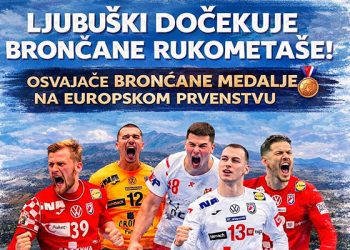 Evo kad će u Ljubuškom biti doček brončanih Hercegovaca