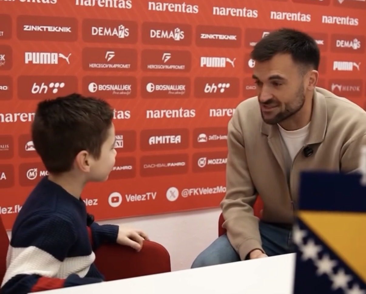 (VIDEO) Kad kapetan Veleža ispuni dječju želju: Širokobriježanin Ante Hrkać i priča o zakasnjelom poklonu