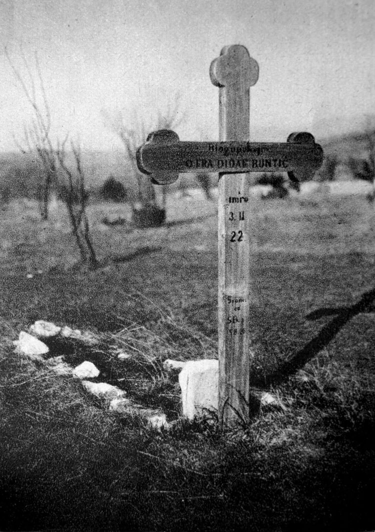 Iz prošlosti: Grob fra Didaka Buntića u Čitluku, te prijenos kostiju 1938. u Široki Brijeg