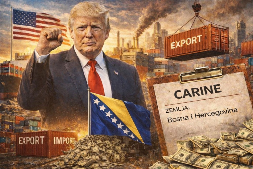 Kako će Trumpove nove carine utjecati na BiH? Ekonomski stručnjaci otkrivaju detalje Kako će Trumpove nove carine utjecati na BiH? Ekonomski stručnjaci otkrivaju detalje