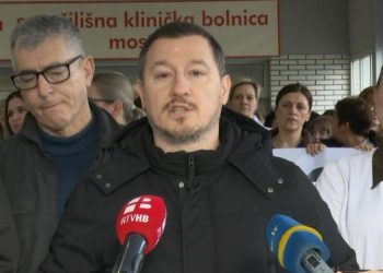 Prosvjedi zdravstvenih djelatnika u HNŽ-u se nastavljaju