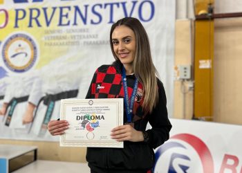 Seniorska državna medalja za Karate klub Široki: Anđela Soldo brončana