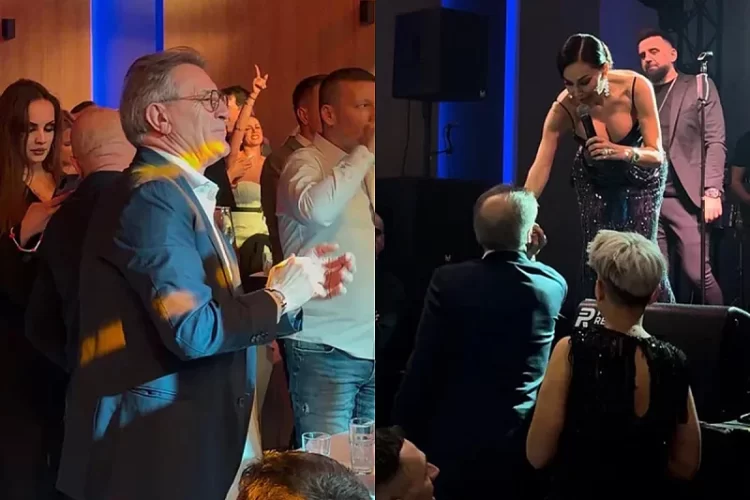 (VIDEO) Mamić prišao Ceci na koncertu, poljubio joj ruku, ona mu poručila da mu je fan