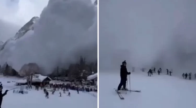 (VIDEO) Velika lavina “progutala” skijalište u Italiji, prekriveni skijaši