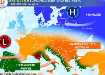 Proljetne temperature usred zime: Kiša i jugo podižu živu do 18 °C, evo kad dolazi preokret