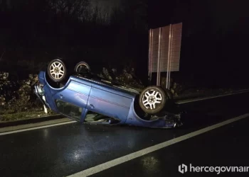 Prometna nesreća između Širokog Brijega i Mostara