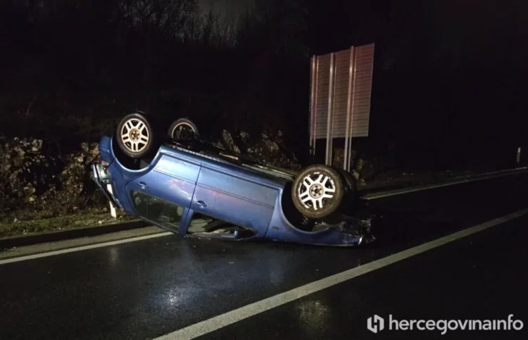 Prometna nesreća između Širokog Brijega i Mostara