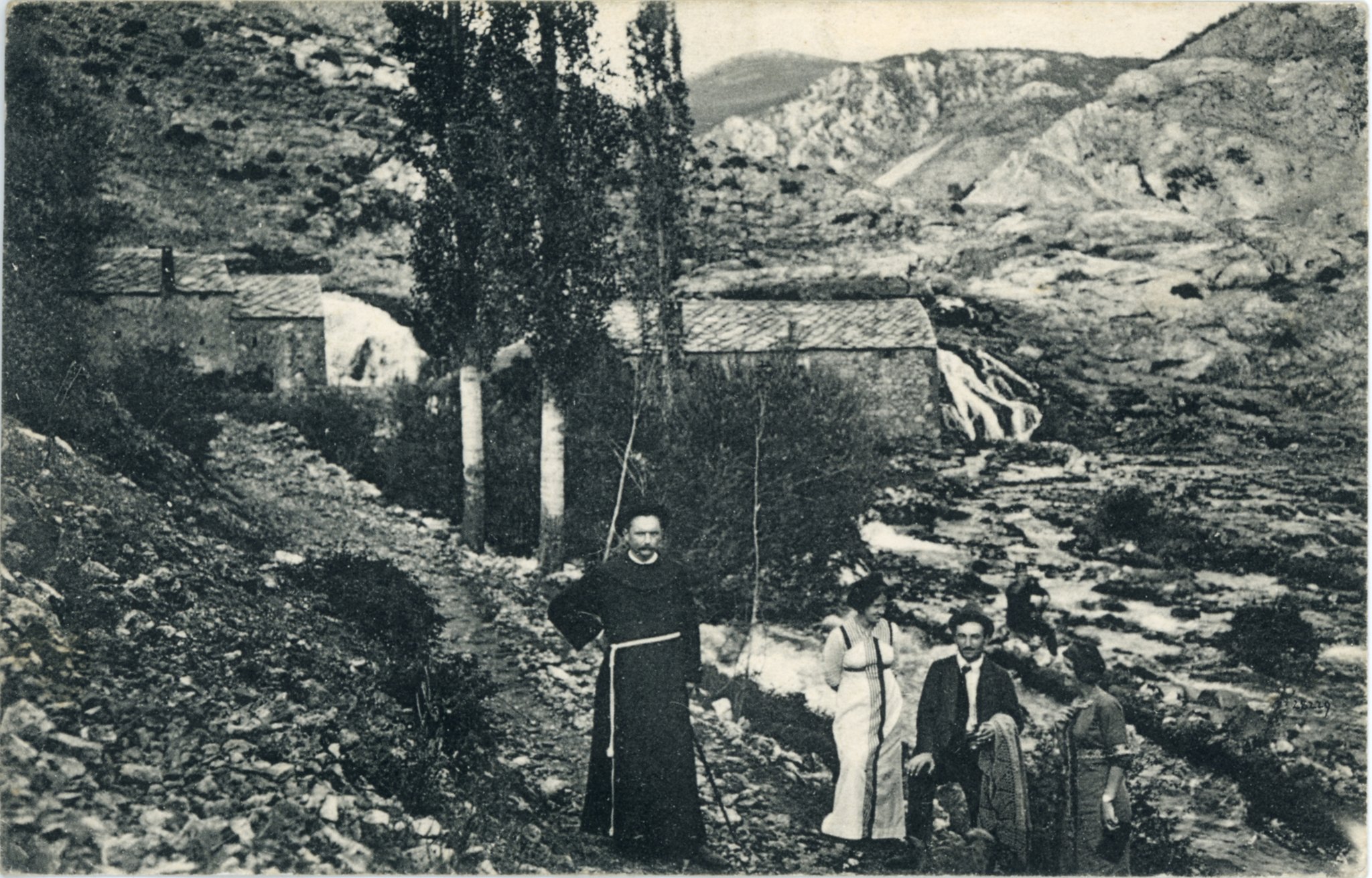 Iz prošlosti: Razglednica s pogled na mlinice u Borku iz 1915. godine