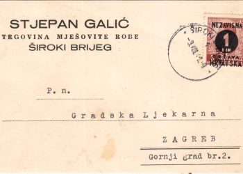 Iz prošlosti: Narudža lijekova Stjepana Galića 1941. od zagrebačke Gradske ljekarne