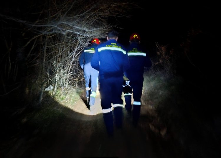 Požar u Ljutom Docu prijetio kućama: Vatrogasci ponovno gasili požar koji se aktivirao