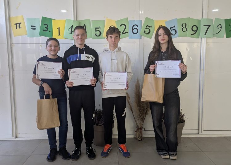 Širokobriješki osnovci prkose matematici: Ivan Marušić izrecitirao 114 decimala broja π