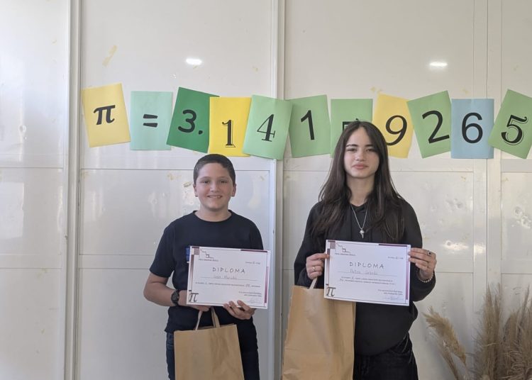 Širokobriješki osnovci prkose matematici: Ivan Marušić izrecitirao 114 decimala broja π