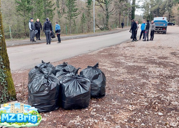 (VIDEO) Široki Brijeg: Velika zajednička akcija čišćenja mještana Uzarića i Briga za Križni put