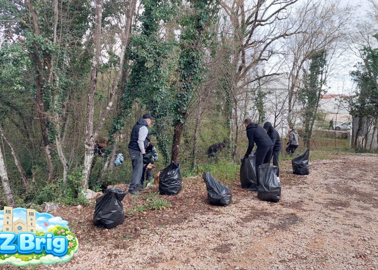 (VIDEO) Široki Brijeg: Velika zajednička akcija čišćenja mještana Uzarića i Briga za Križni put