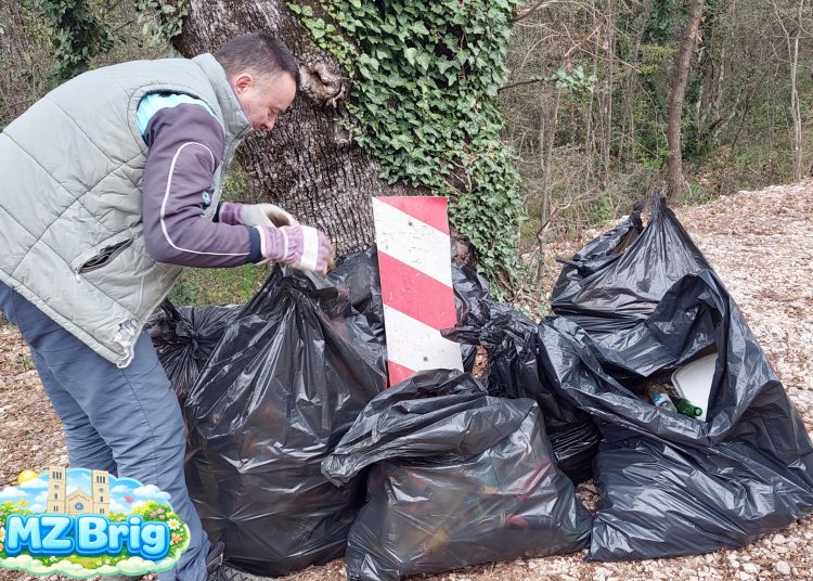(VIDEO) Široki Brijeg: Velika zajednička akcija čišćenja mještana Uzarića i Briga za Križni put