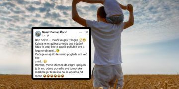 Dan očeva u Damčevom stilu: Status koji je nasmijao Široki Brijeg i šire
