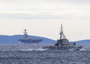 (VIDEO) Najmoćniji ratni brod na svijetu stigao u Split