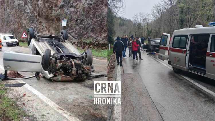 Teška prometna nesreća kod Jablanice: 22-godišnjak hitno prebačen u SKB Mostar