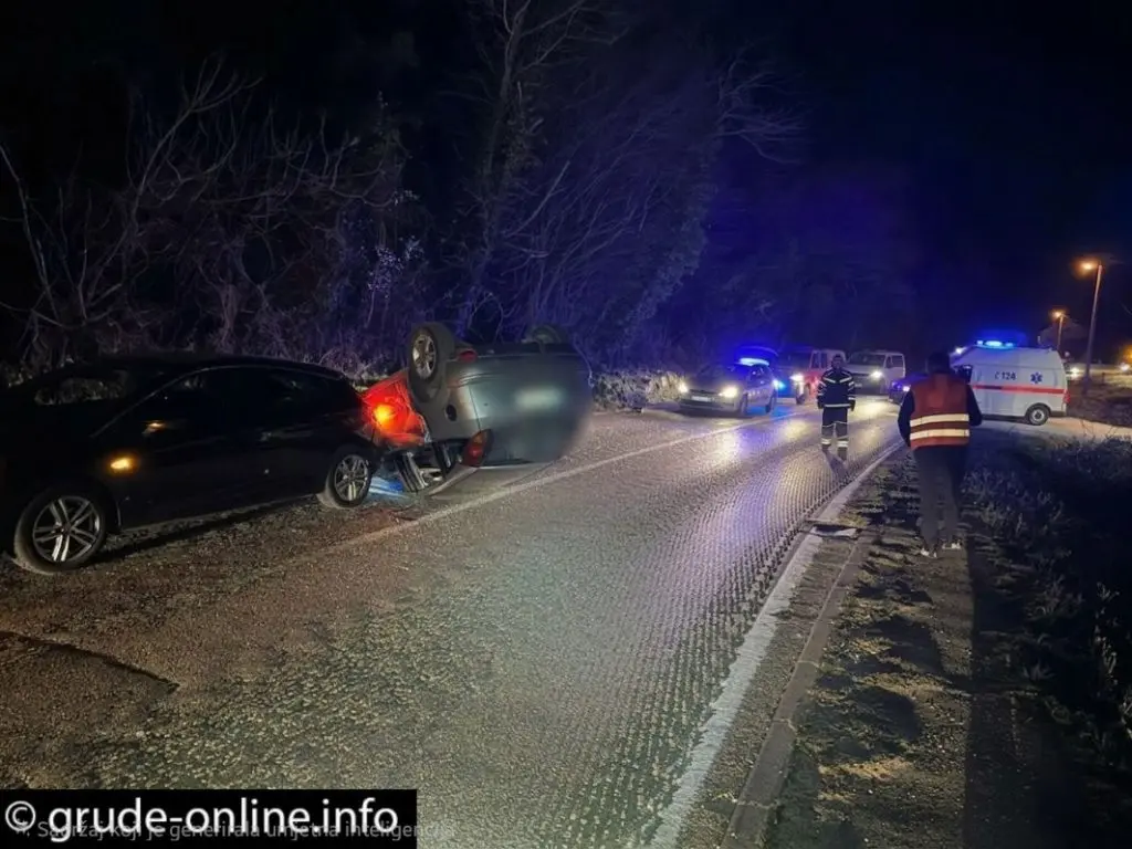 Teška nesreća u Grudama: Zatvoren promet prema Imotskom