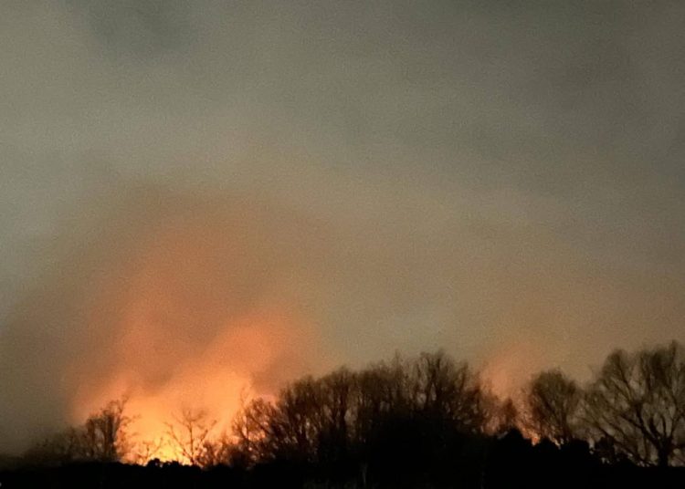 Veliki požar iznad Ljutog Doca na brdu Trtle: Vatrogasci u pripravnosti