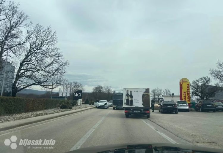 Široki Brijeg: Prometna nesreća na Visoka Glavica