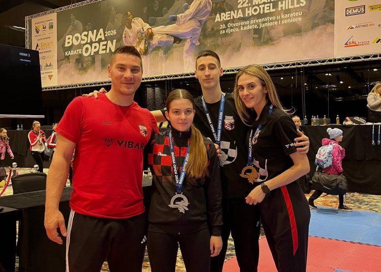 Karate klub “Široki”: Dva srebra i bronca s jakog međunarodnog turnira