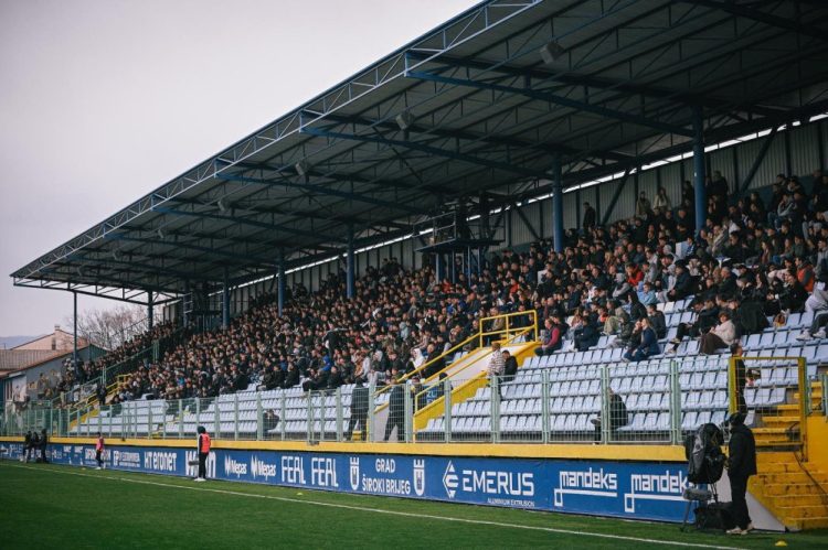 NK Široki Brijeg objavio priopćenje vezano za utakmicu na Pecari